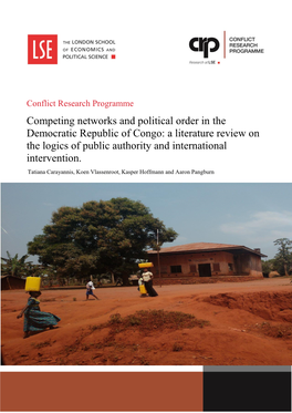 Competing Networks and Political Order in the Democratic Republic of Congo: a Literature Review on the Logics of Public Authority and International Intervention