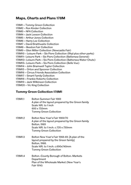 Maps, Charts and Plans 178M