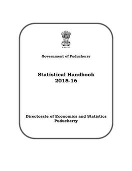 Statistical Handbook 2015-16