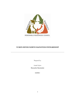 Yukon River North Mainstem Stewardship