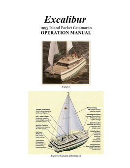 Excalibur 1993 Island Packet Catamaran OPERATION MANUAL