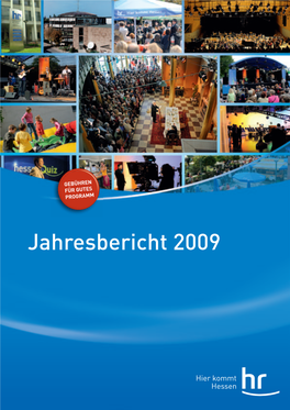 Jahresbericht 2009