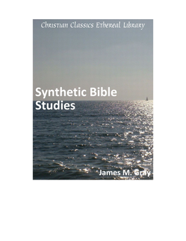 Synthetic Bible Studies