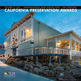 California Preservation Awards