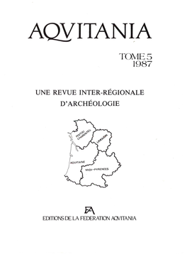 Une Revue Inter-Régionale D'archéologie