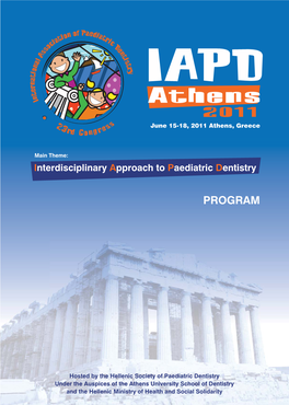 2011 Athens Congress Program