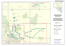 External Boundary of Area Considered for Consent Determination