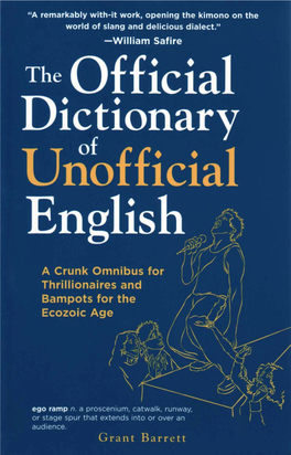 Official Dictionary of Unofficial English