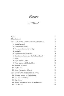 TOC and Sample Chapter