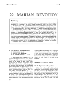 29. Marian Devotion Page 1