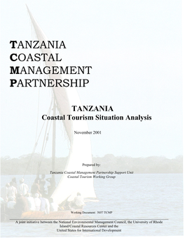 TANZANIA Coastal Tourism Situation Analysis