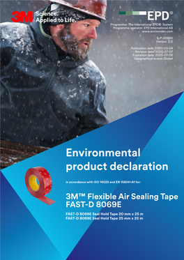 Environmental Product Declaration 3M