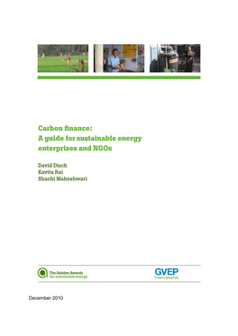 Carbon Finance Guide Final2