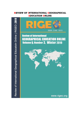 Review of International Geographical Education Online