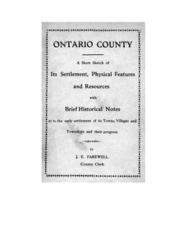 Ontario County Men