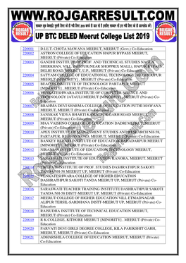 220001 Diet Chota Mawana Meerut, Meerut