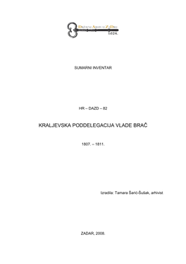 Kraljevska Poddelegacija Vlade Brač