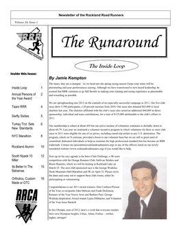 The Runaround Page 1 February 2012 Volume 28, Issue 1 the Runaround