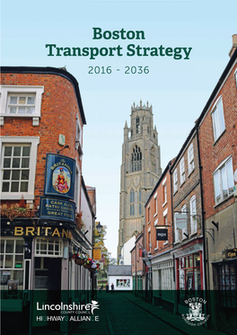 Boston Transport Strategy 2016 - 2036 Contents