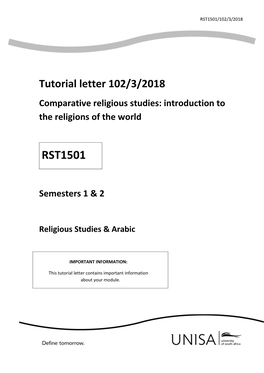 Tutorial Letter 10232018