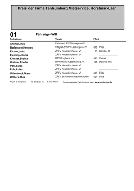 Preis Der Firma Tenhumberg Mietservice, Horstmar-Laer