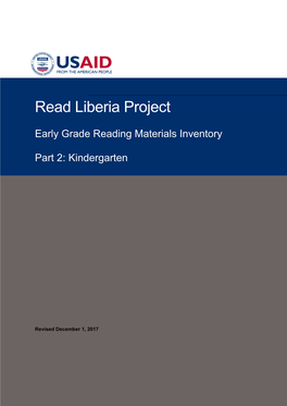 Read Liberia Project