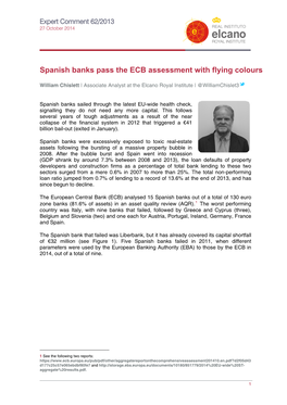 Spanish Banks Pass EU Stress Test with Flying Colours