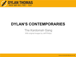 Dylan's Contemporaries