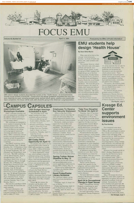 Focus EMU, April 11, 1995