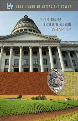 Wrap up 2016 General Legislative Session