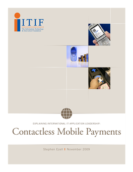 Contactless Mobile Payments