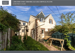 1, Brayers Court, Tideford, Saltash, Cornwall Pl12 5Fe Guide Price £150,000