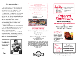 Catered Barbecues