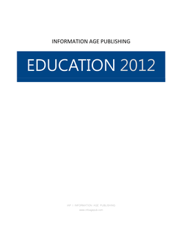 Education 2012