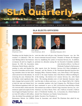 SLA Quarterly