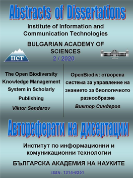 The Open Biodiversity Knowledge Management System in Scholarly Publishing”