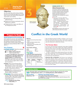 Conflict in the Greek World