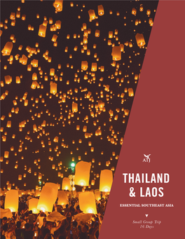 Thailand & Laos