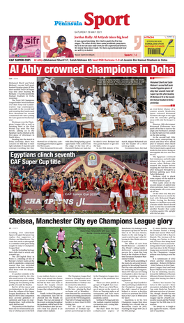 Al Ahly Crowned Champions in Doha