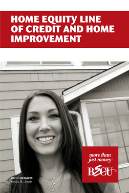 Home Equity Line of Credit and Home Improvement
