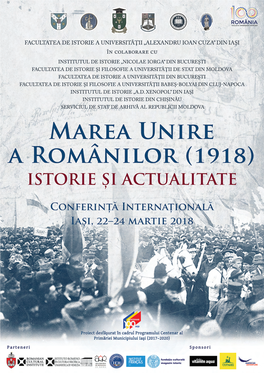 Marea Unire a Românilor (1918) – Istorie Și Actualitate