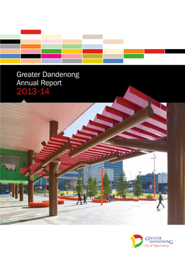 Greater Dandenong Annual Report 2013-14