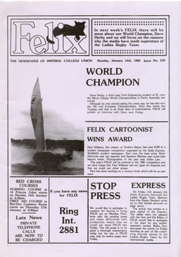 Felix Issue 0539, 1980