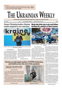 The Ukrainian Weekly, 2021