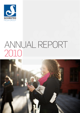 Annual Report 2010 Well Poised for the Future