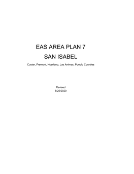 Eas Area Plan 7 San Isabel