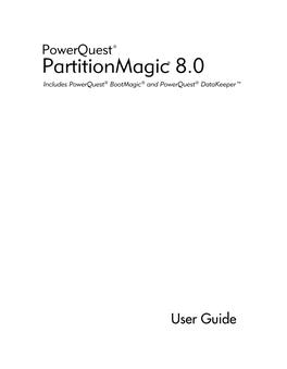 EN Partitionmagic 8.0 User Guide