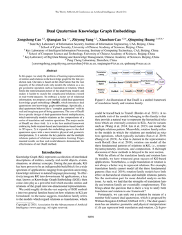 Dual Quaternion Knowledge Graph Embeddings