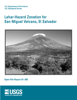 Lahar-Hazard Zonation for San Miguel Volcano, El Salvador