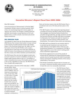 Executive Director's Report Fiscal Year 2005-2006